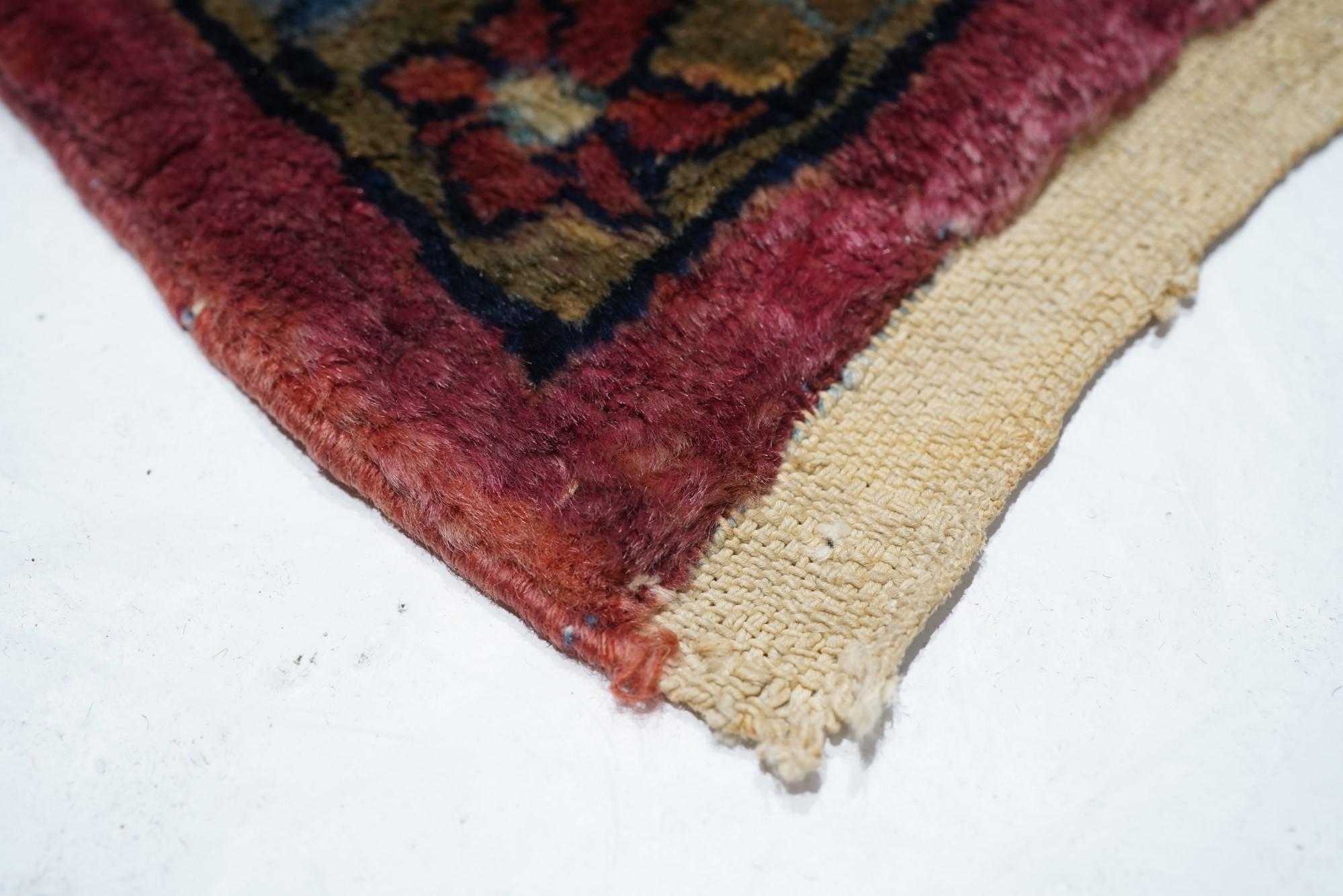 Asiatique Tapis Sarouk ancien 11'3'' x 17'8'' en vente