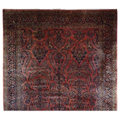Antiker Sarouk-Teppich 12'2'' x 18'4''