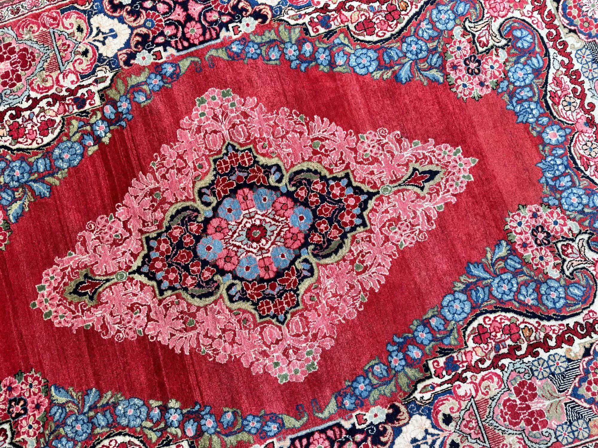 Antiker Sarouk-Teppich 1,94m x 1,28m im Angebot 6