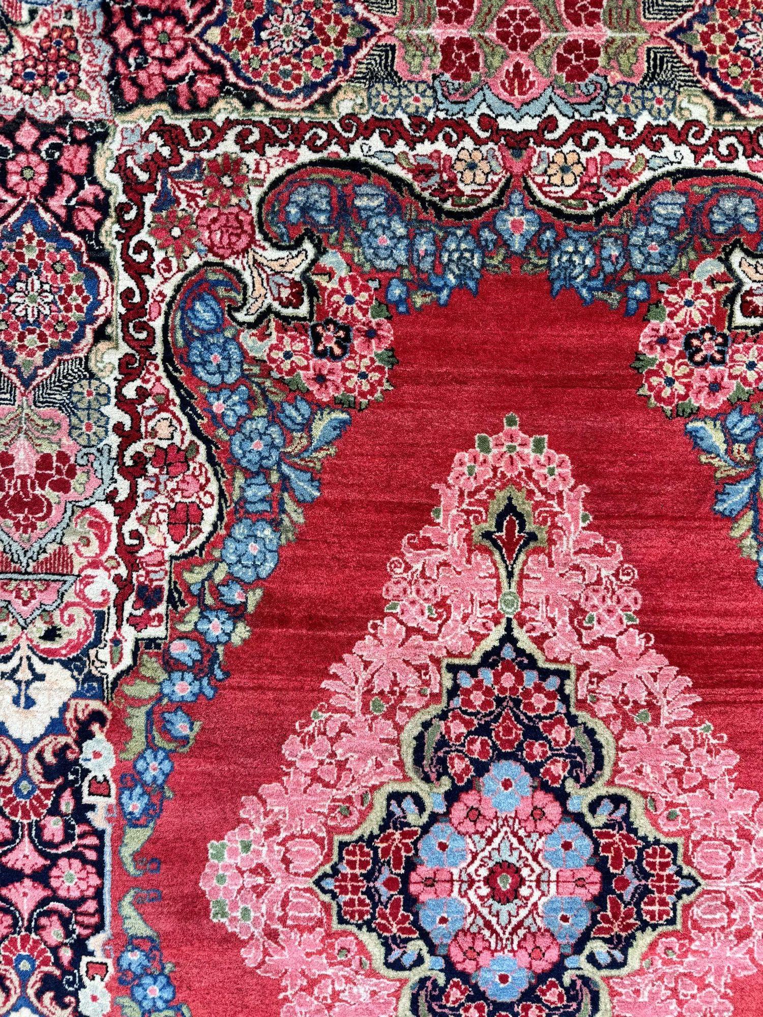 Antiker Sarouk-Teppich 1,94m x 1,28m im Angebot 7
