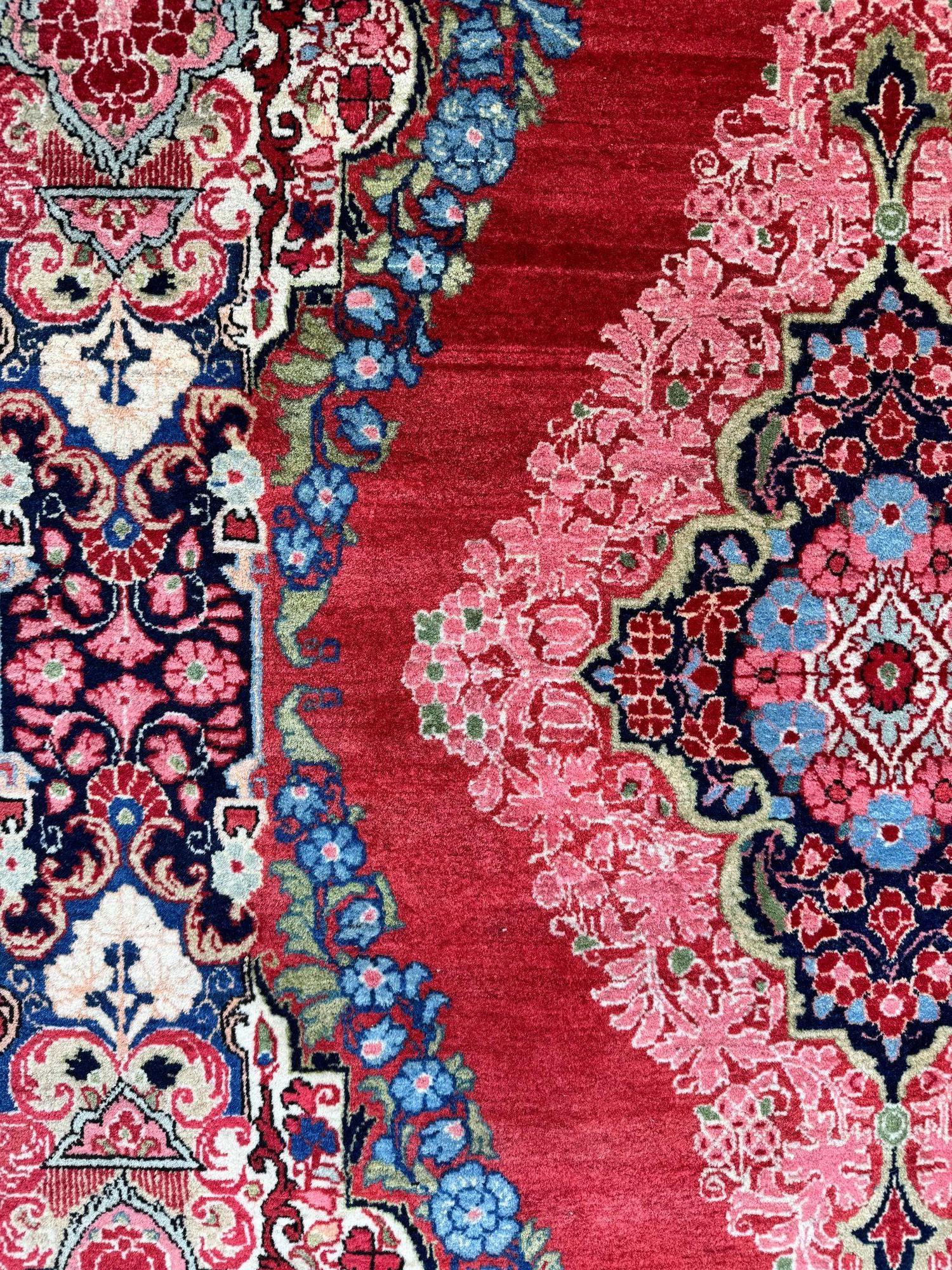 Antiker Sarouk-Teppich 1,94m x 1,28m im Angebot 8