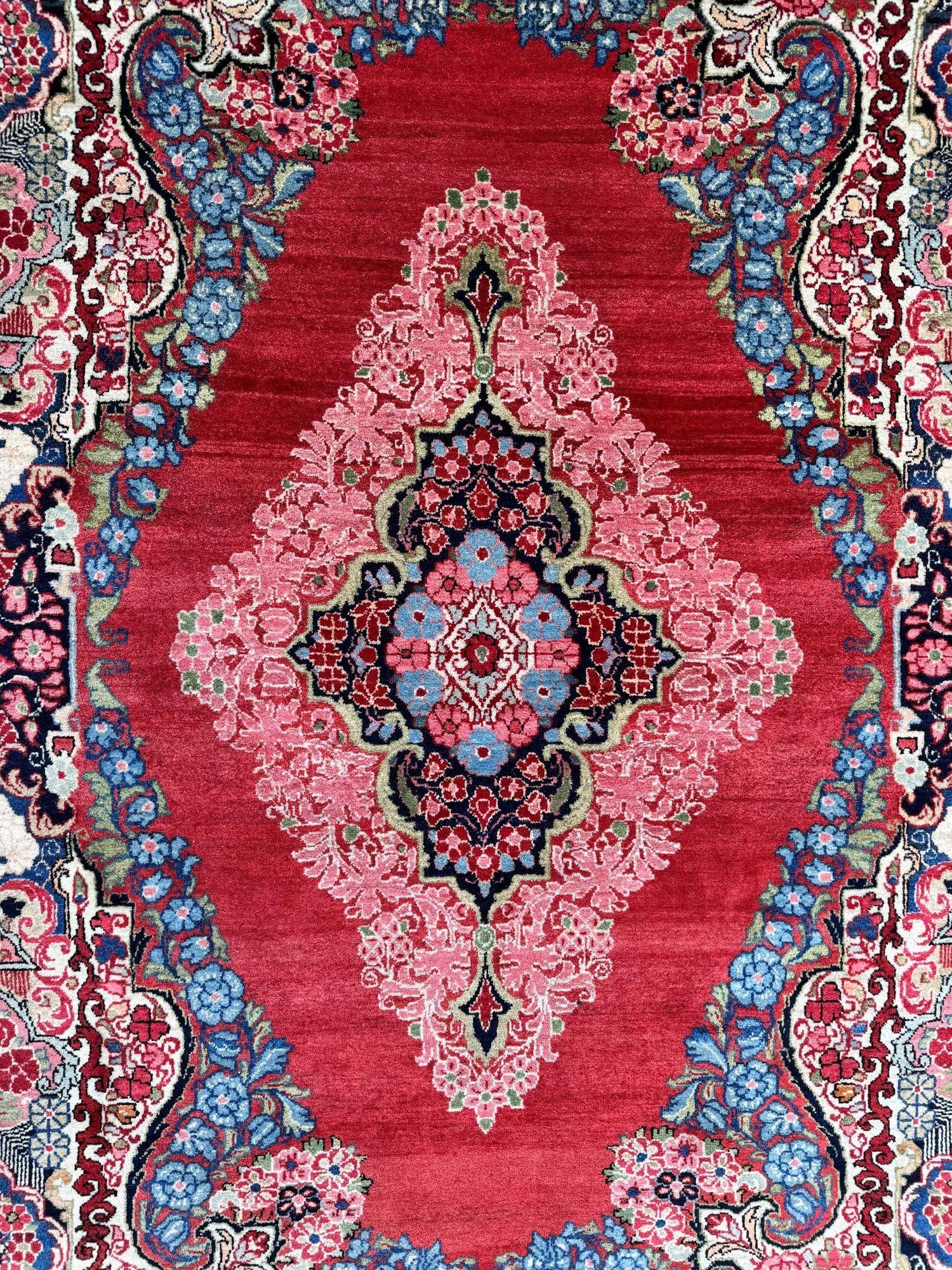 Antiker Sarouk-Teppich 1,94m x 1,28m im Angebot 9