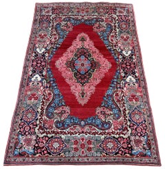 Antique Sarouk Rug 1.94m x 1.28m