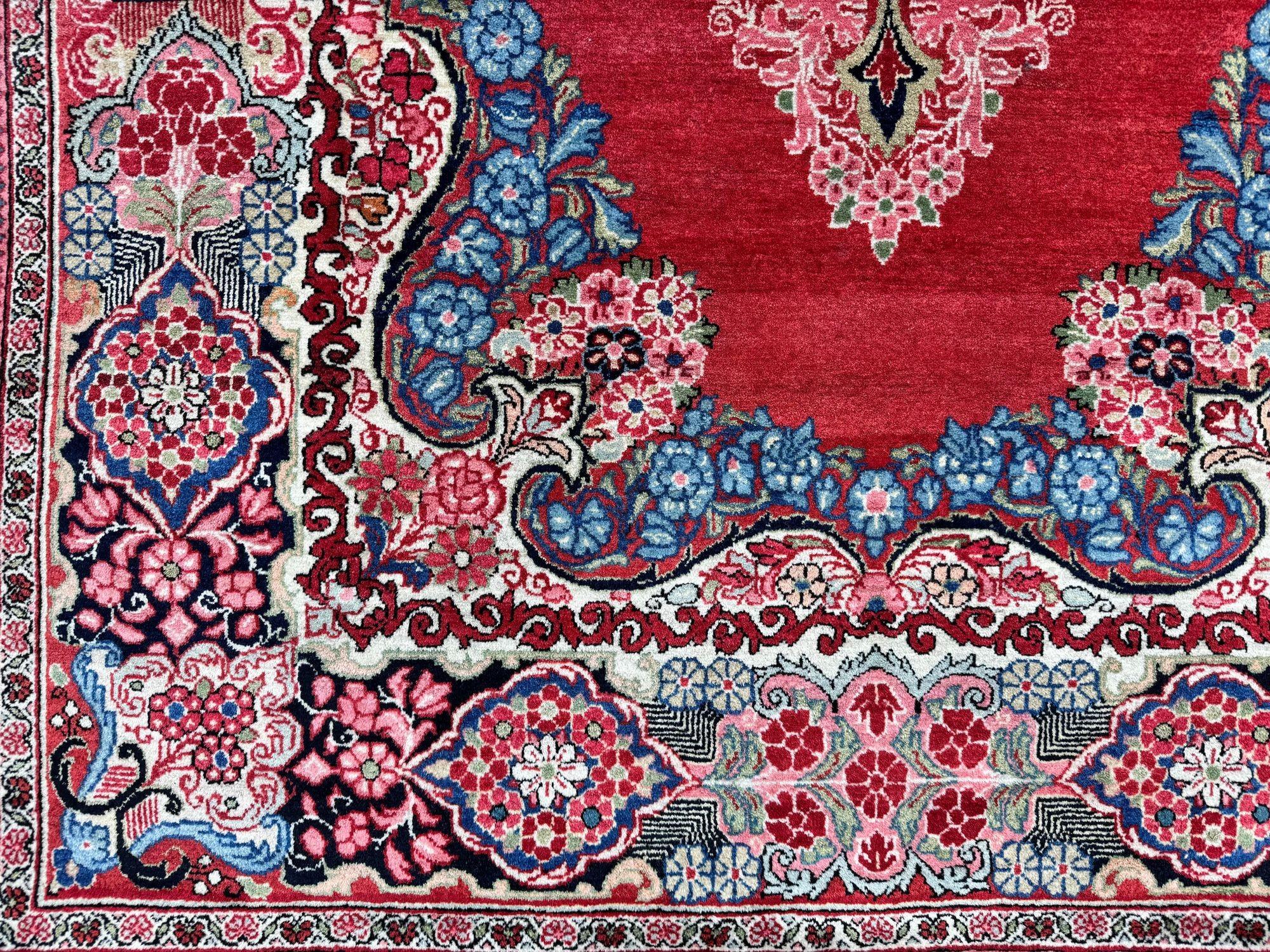 Antiker Sarouk-Teppich 1,94m x 1,28m im Angebot 2