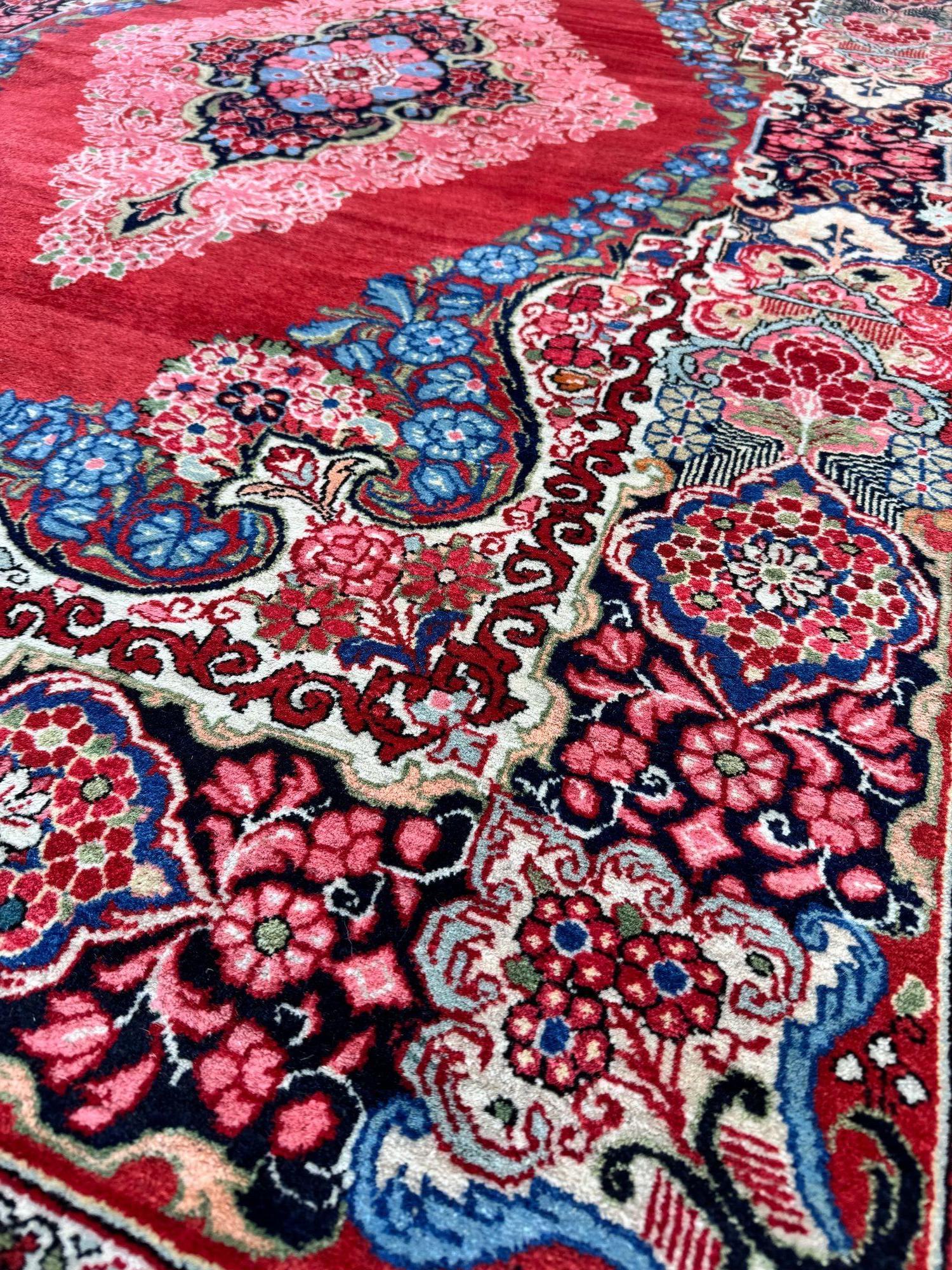Antiker Sarouk-Teppich 1,94m x 1,28m im Angebot 4