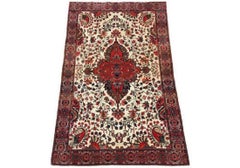 Antique Sarouk Rug 1.98m X 1.27m