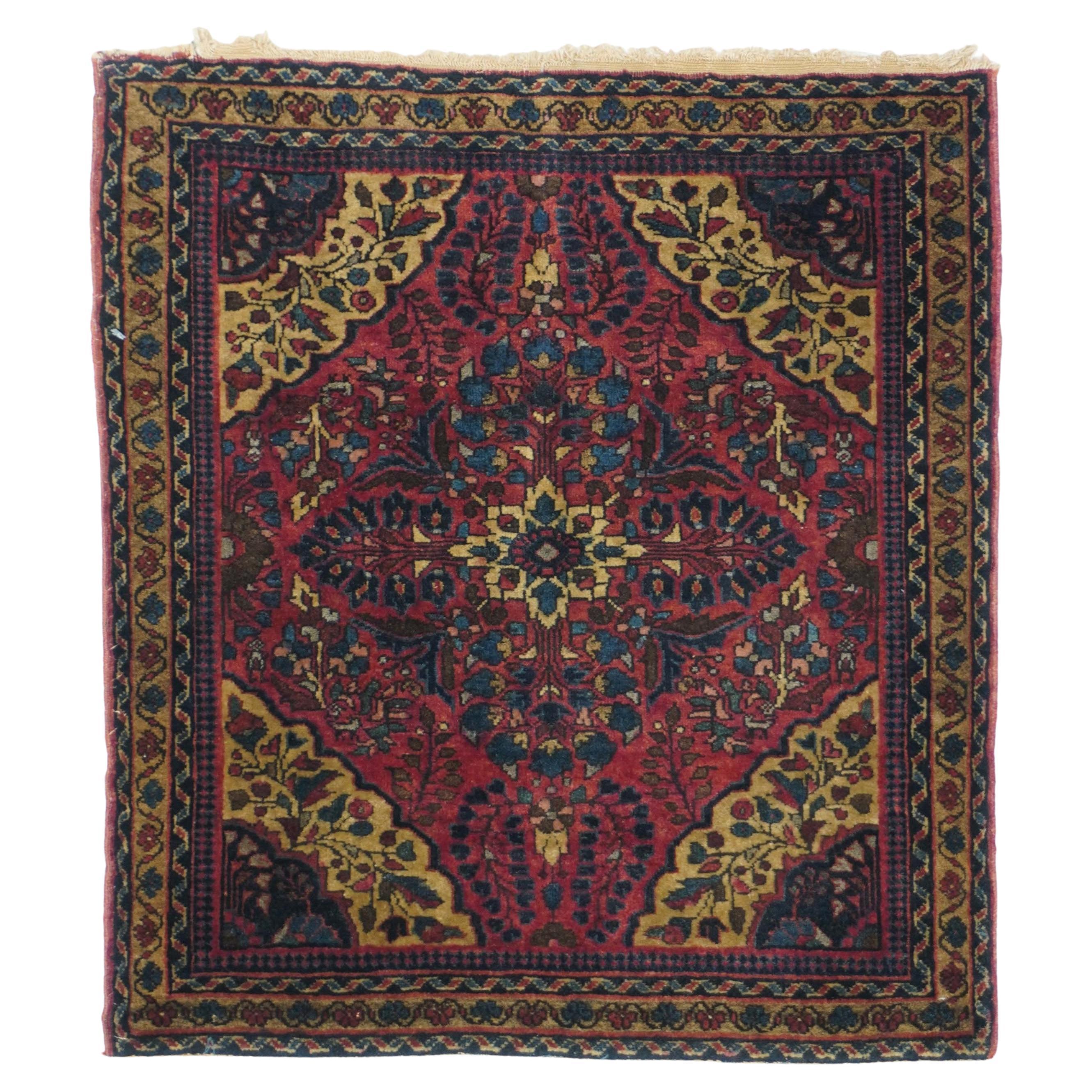 Antique Sarouk Rug