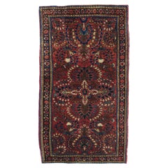 Antiker Sarouk-Teppich 2'1'' x 3'11''