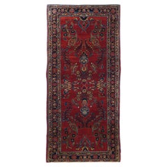 Antiker Sarouk-Teppich 2'10'' x 6'4''