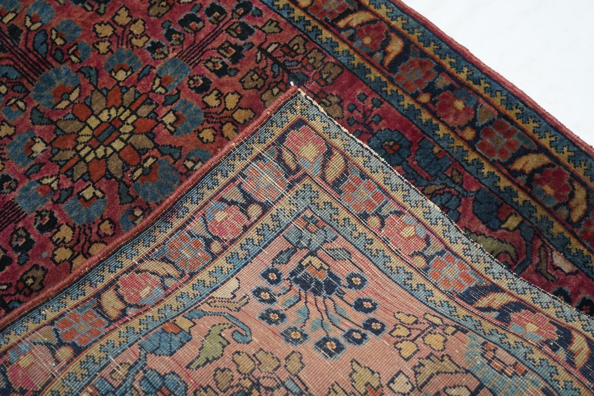 Antiker Sarouk-Teppich 2'2'' x 4'1'' im Angebot 3