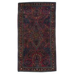 Antique Sarouk Rug 2'2'' x 4'1''