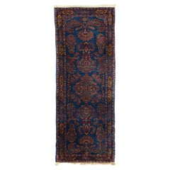 Antiker Sarouk-Teppich 2'5'' x 6'7''