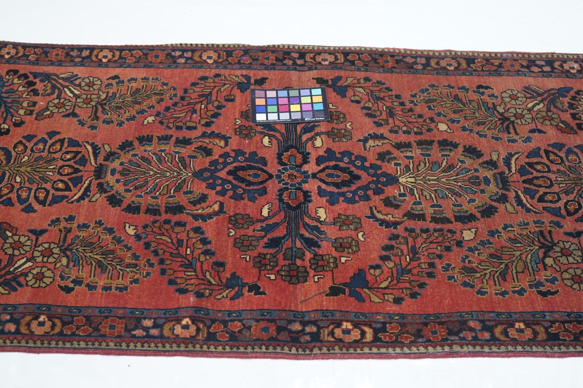 Antique Sarouk Rug 2'6'' x 5'0