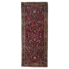 Antiker Sarouk-Teppich 2'6'' x 6'3''