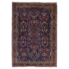 Tapis Sarouk ancien de 3'4'' x 4'8'' cm