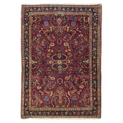 Antique Sarouk Rug