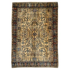 Antiker Sarouk-Teppich 3'5'' x 5'