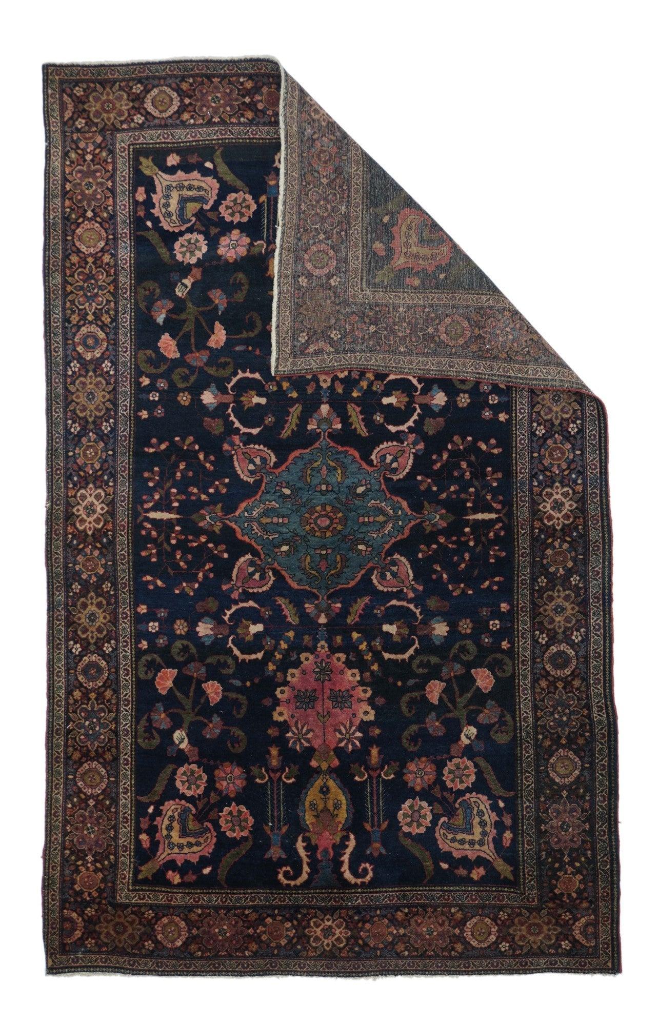 Antiker Sarouk-Teppich 4'0