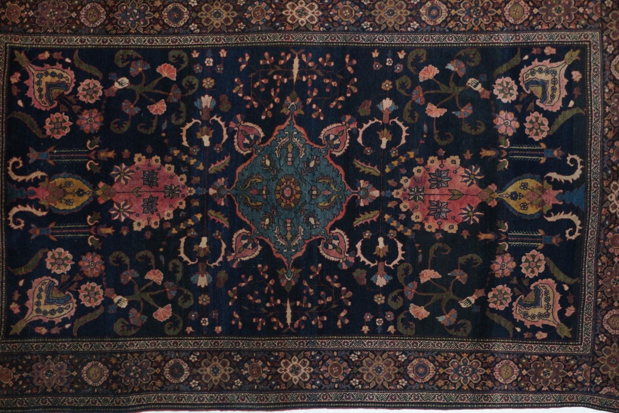 Antiker Sarouk-Teppich 4'0