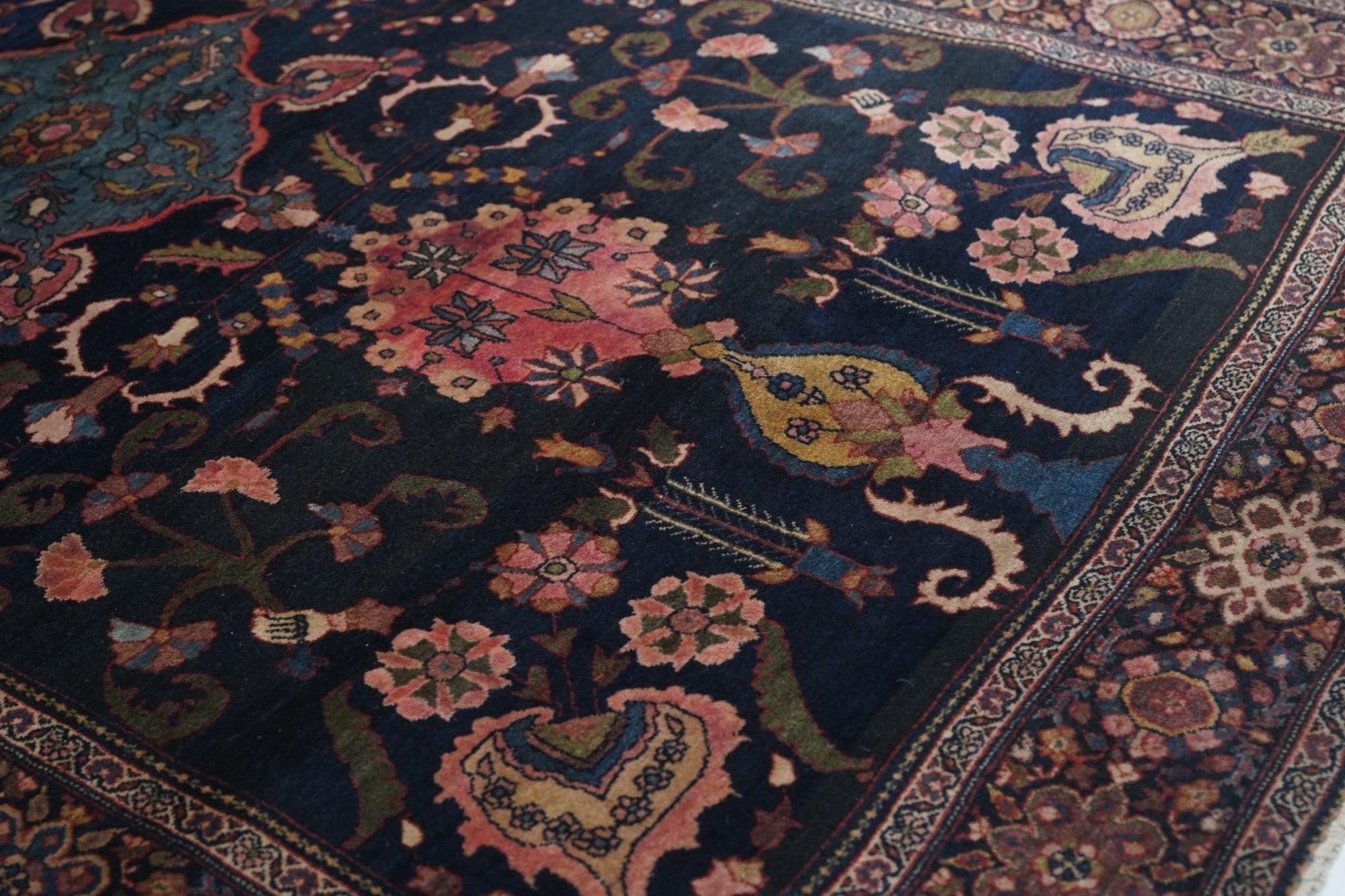Antiker Sarouk-Teppich 4'0