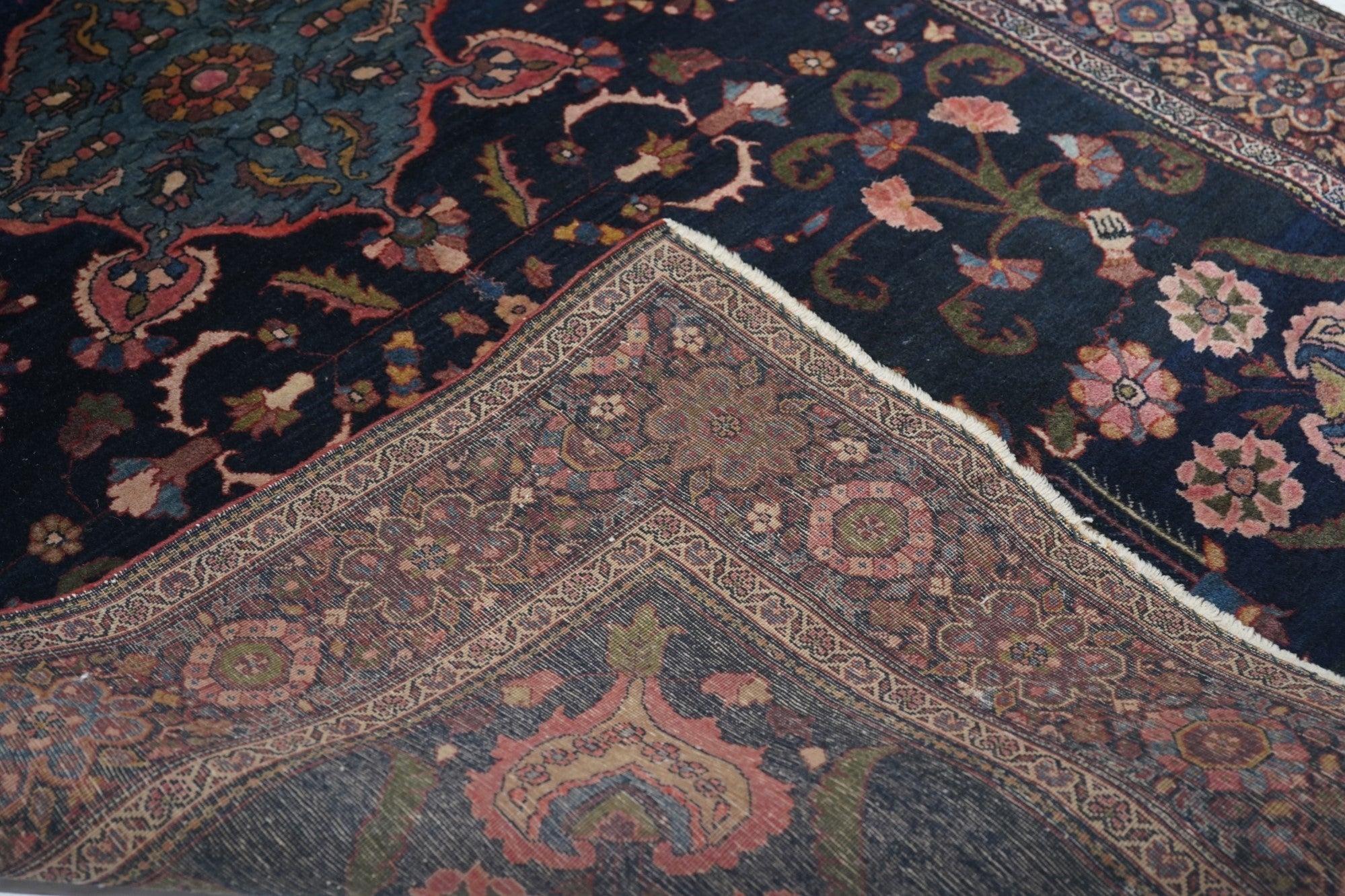 Antiker Sarouk-Teppich 4'0