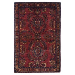 Antique Sarouk Rug 4'1'' x 6'5''