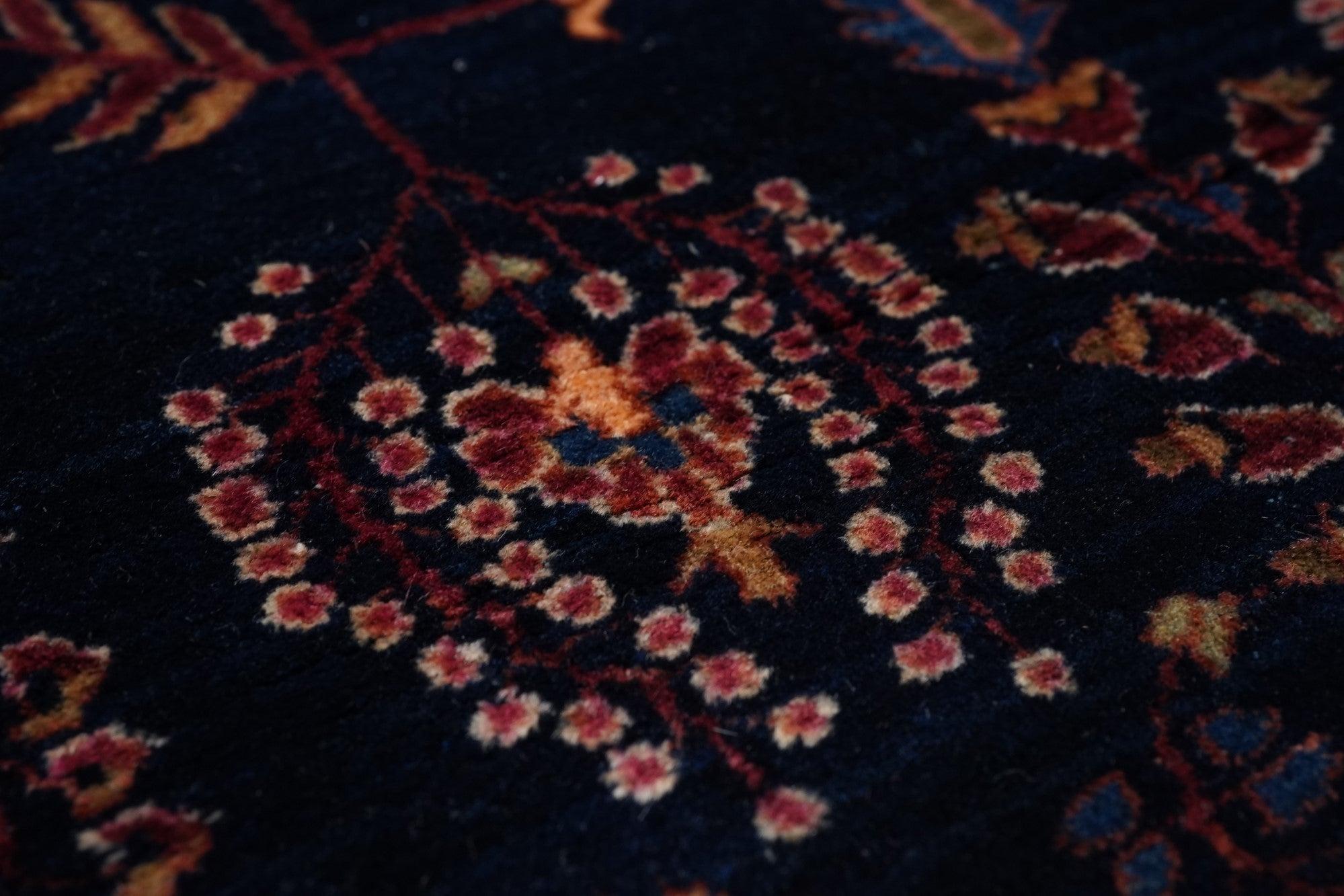 Persian Antique Sarouk Rug 4'1'' x 6'7'' For Sale