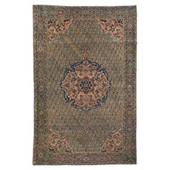 Antique Sarouk Rug 4'2'' x 6'7''