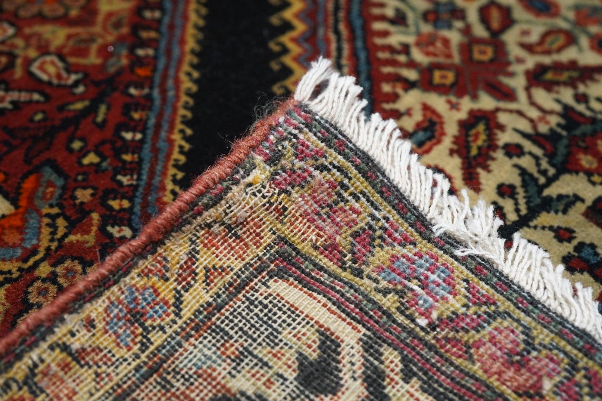 Antique Sarouk Rug 4'2