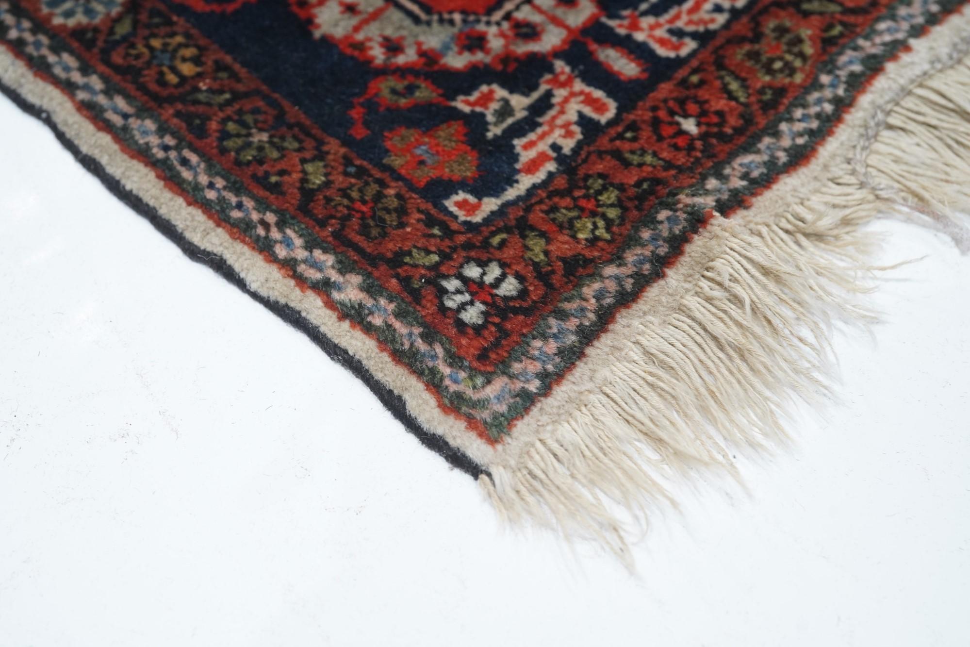 Persian Antique Sarouk Rug 4'3'' x 6'5'' For Sale