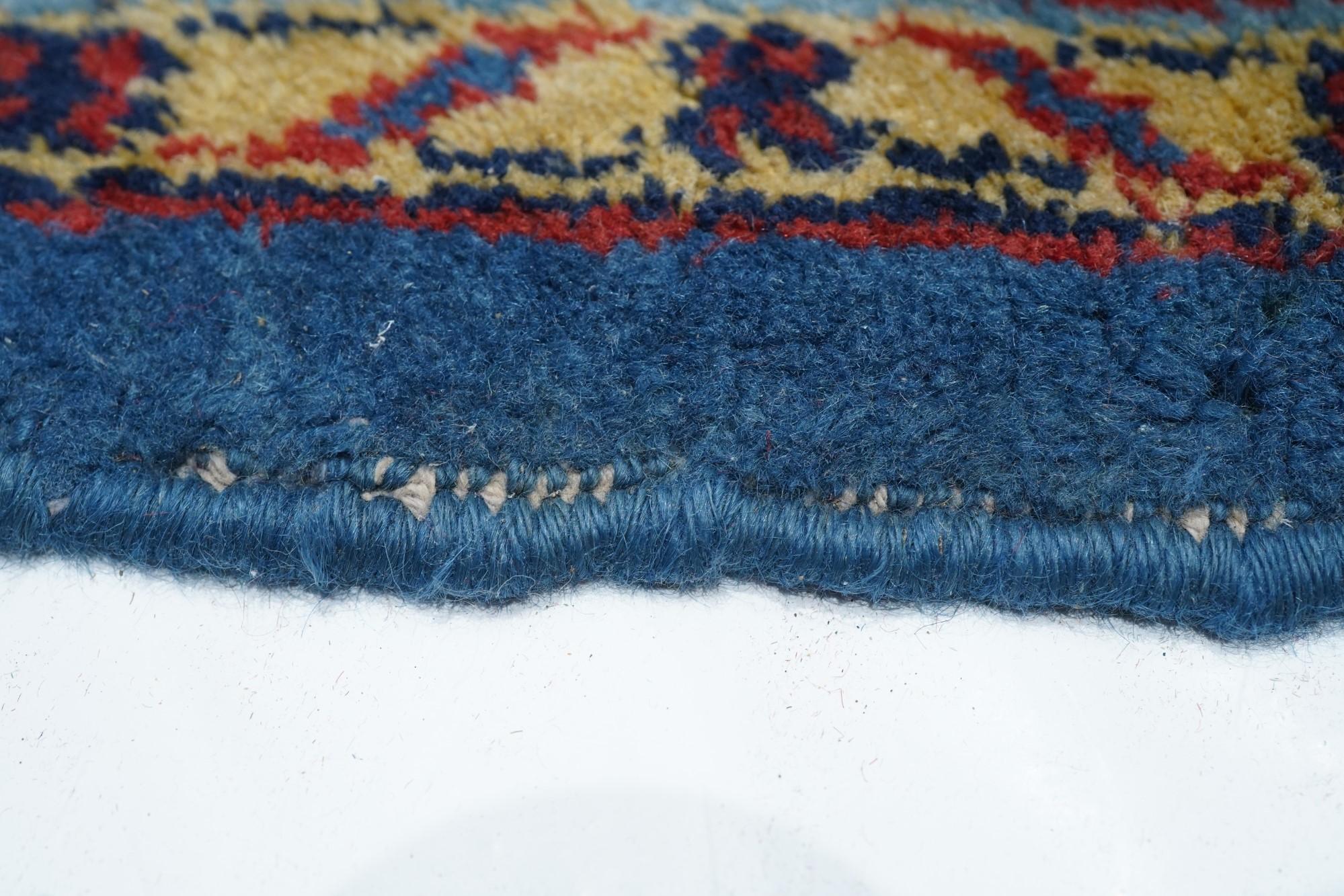Alfombra Sarouk Vintage 7'1'' x 10'6'' en Bueno estado para la venta en New York, NY