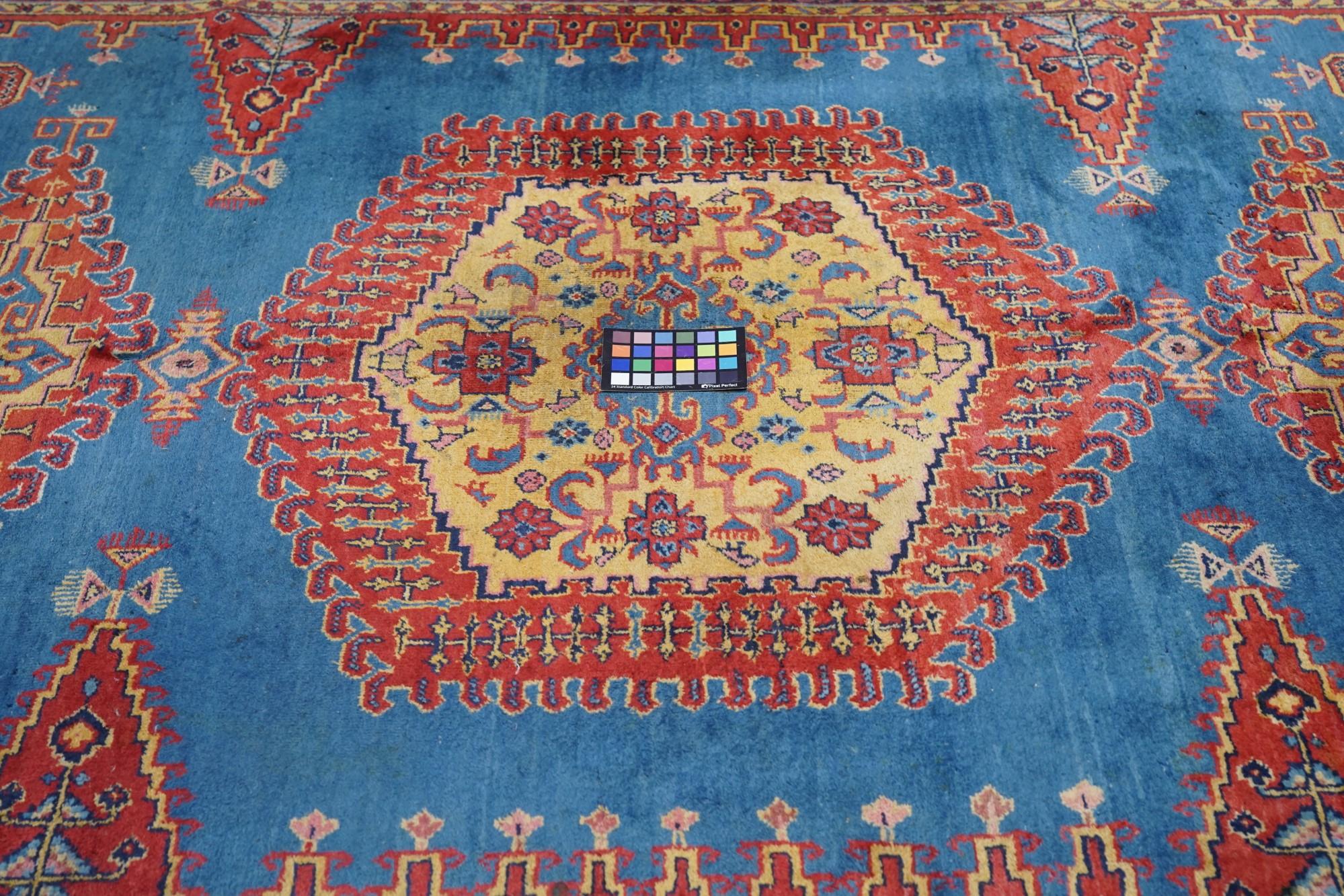 Alfombra Sarouk Vintage 7'1'' x 10'6'' en venta 2