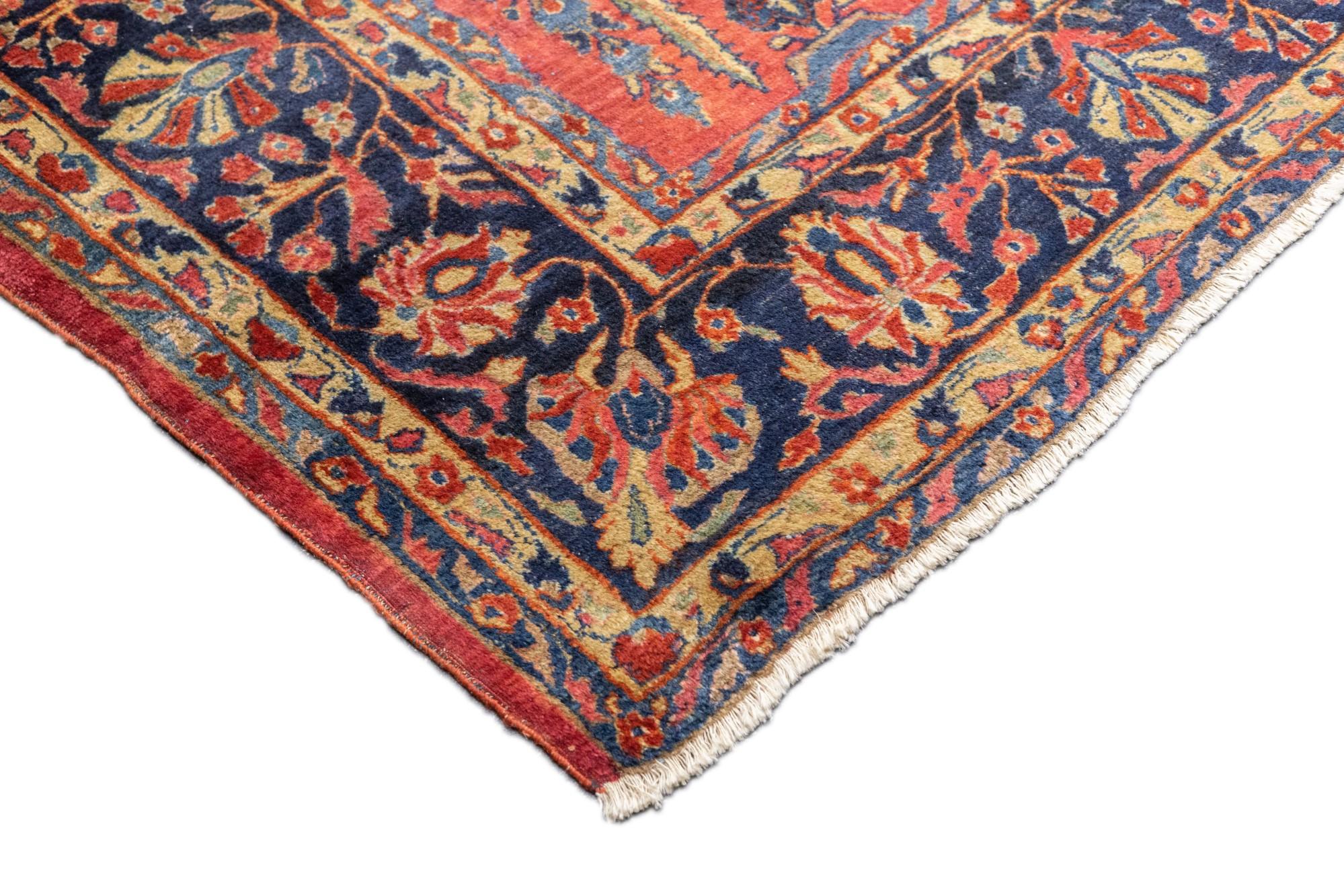 Antiker Sarouk-Teppich 9'2'' x 11'3'' (Persisch) im Angebot
