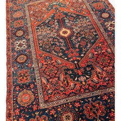 Antique Saruk Rug 5.1x3.5