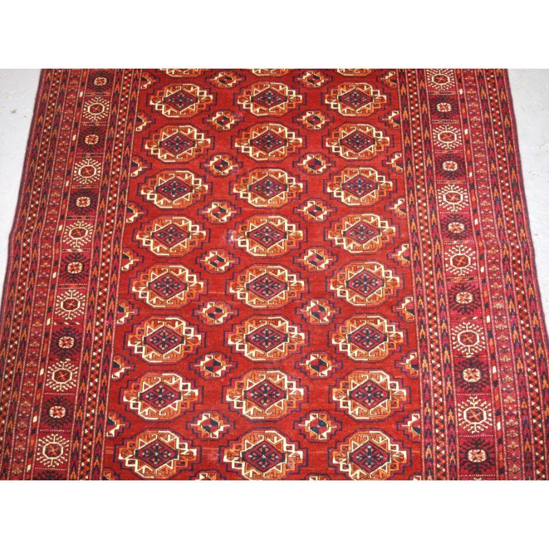 Antiker Saryk-Turkmenen-Teppich im Zustand „Gut“ im Angebot in Moreton-In-Marsh, GB