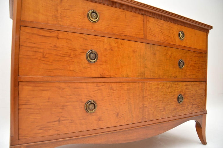 Antique Satinwood Chest Of Drawers For Sale At 1stdibs