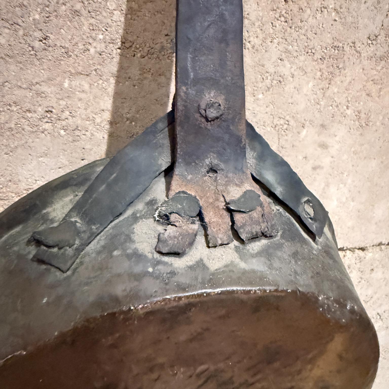 Antike Sauté-Pfanne aus Kupfer und Messing Kochgeschirr im Stil DH & M Arts & Crafts Period im Angebot 5