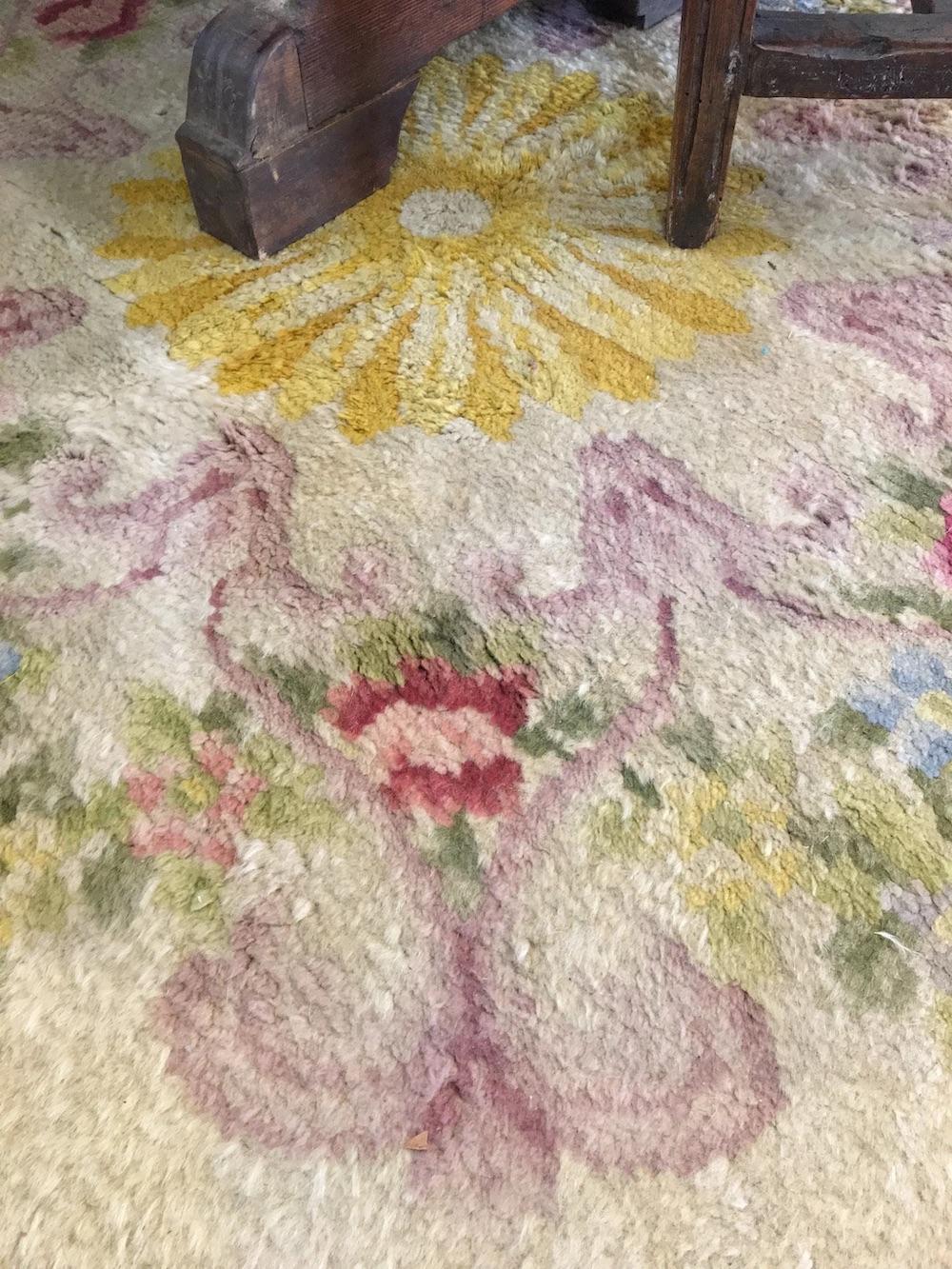 Antique Savonnerie Carpet, France, Late 19th Century For Sale 1