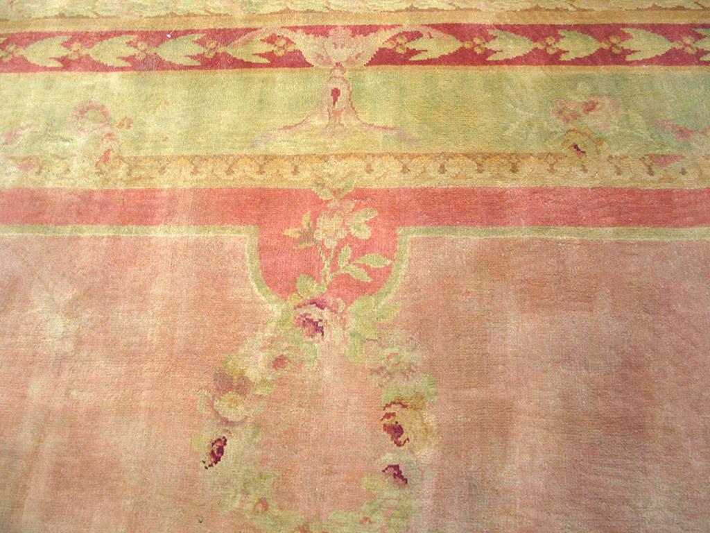 XX secolo Francese dei primi del Novecento  Tappeto Savonnerie ( 11' x 16'6
