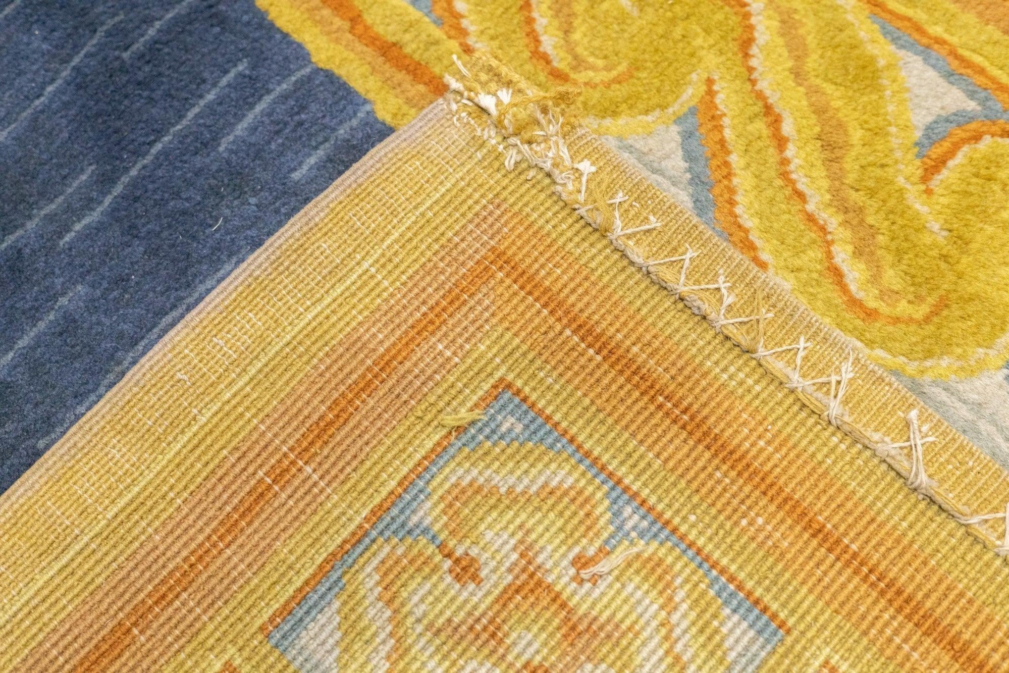 Tappeto antico Savonnerie 4'11'' x 11'7'' in vendita 6