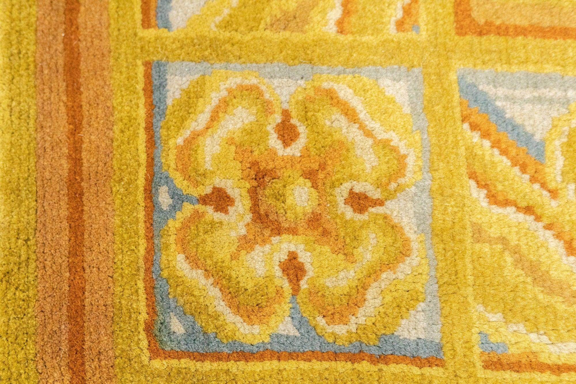 Tappeto antico Savonnerie 4'11'' x 11'7'' in vendita 1