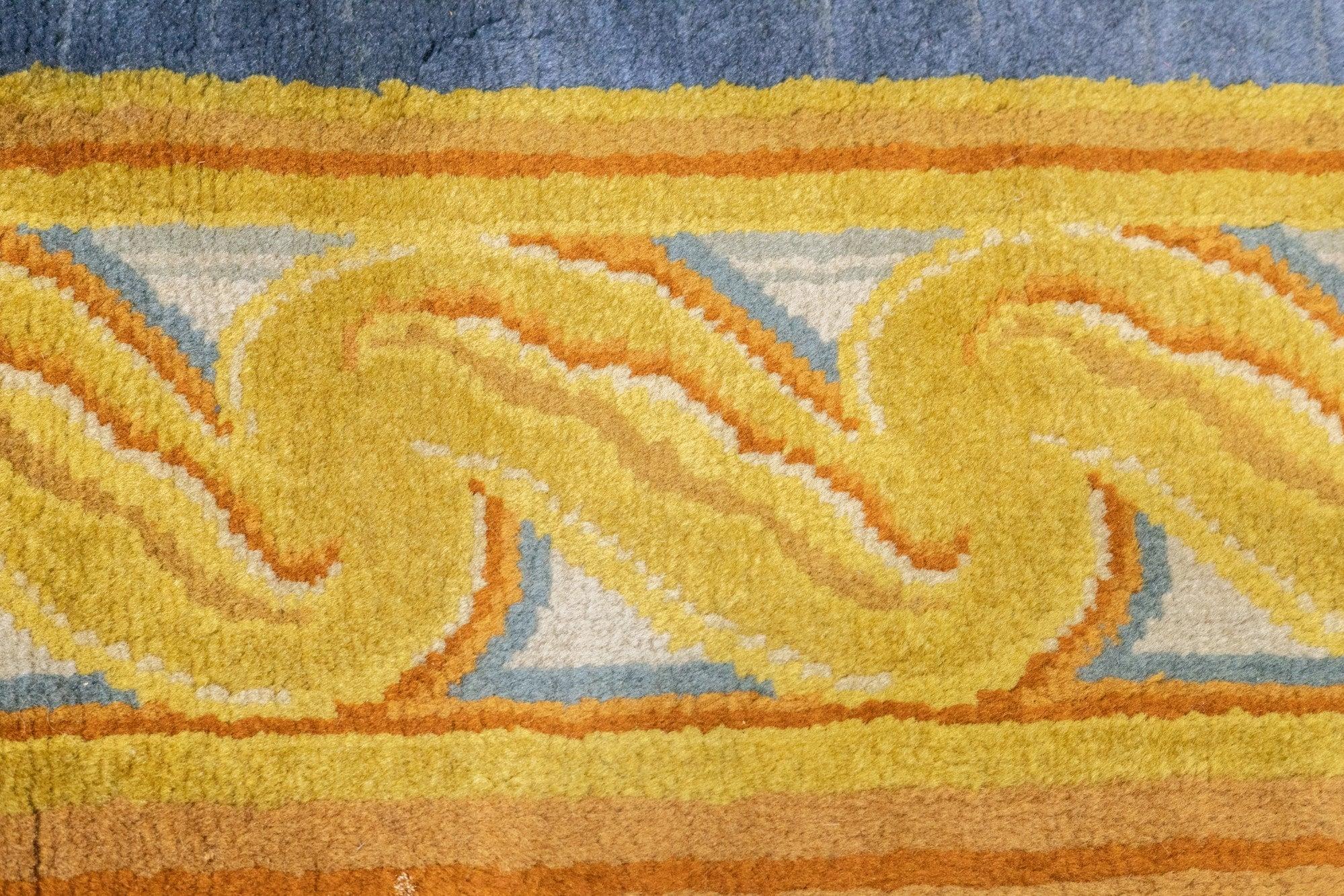 Tappeto antico Savonnerie 4'11'' x 11'7'' in vendita 2