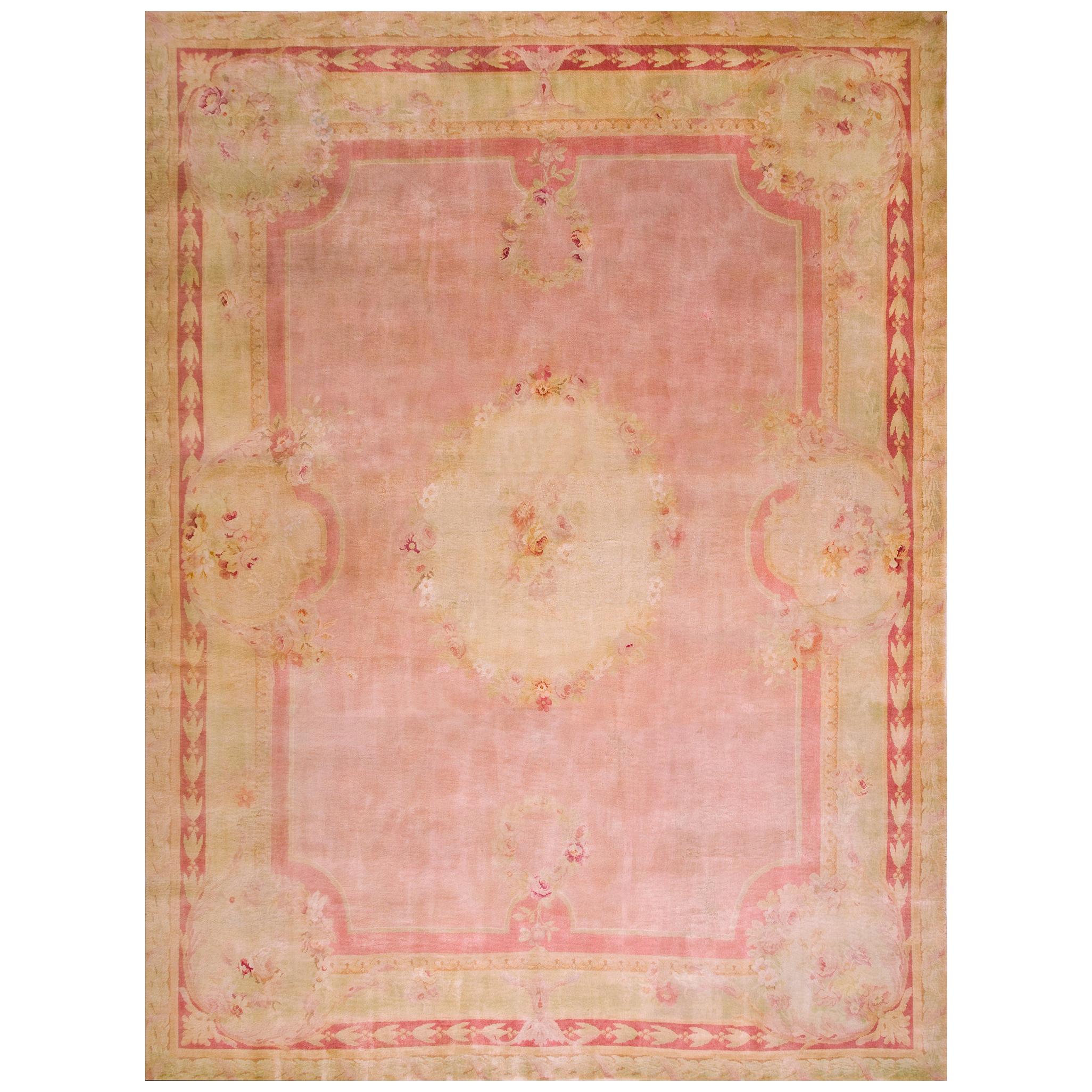 Early 20th Century French  Savonnerie Carpet ( 11' x 16'6" - 360 x 503 ) For Sale