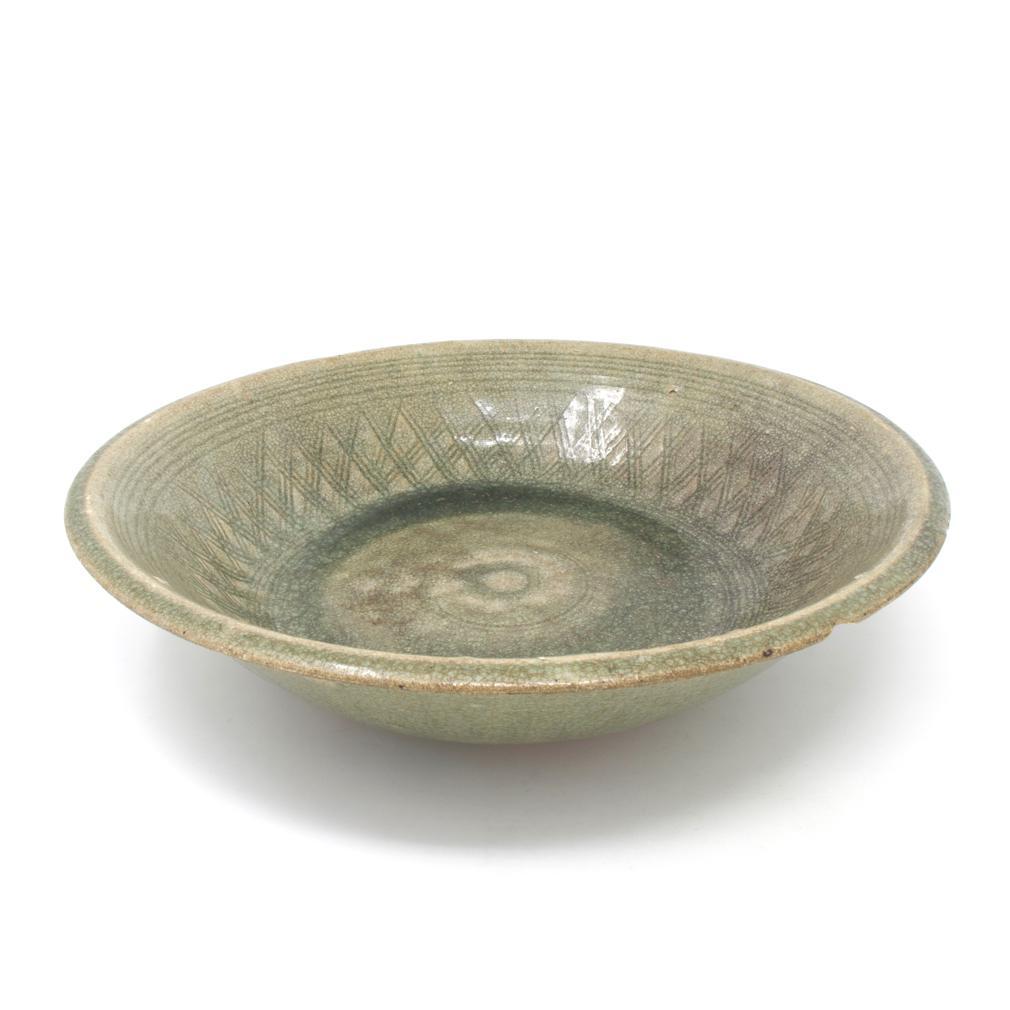 Other Antique Sawakhalok Celadon Bowl, Thailand  For Sale