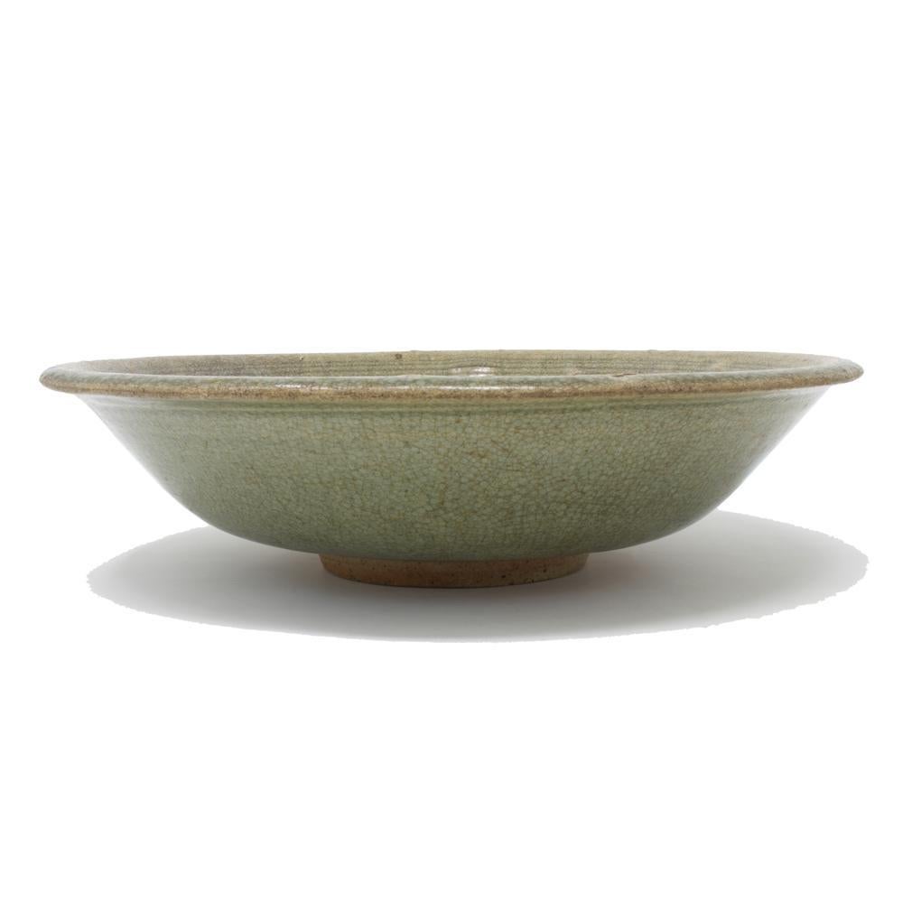 Ceramic Antique Sawakhalok Celadon Bowl, Thailand  For Sale