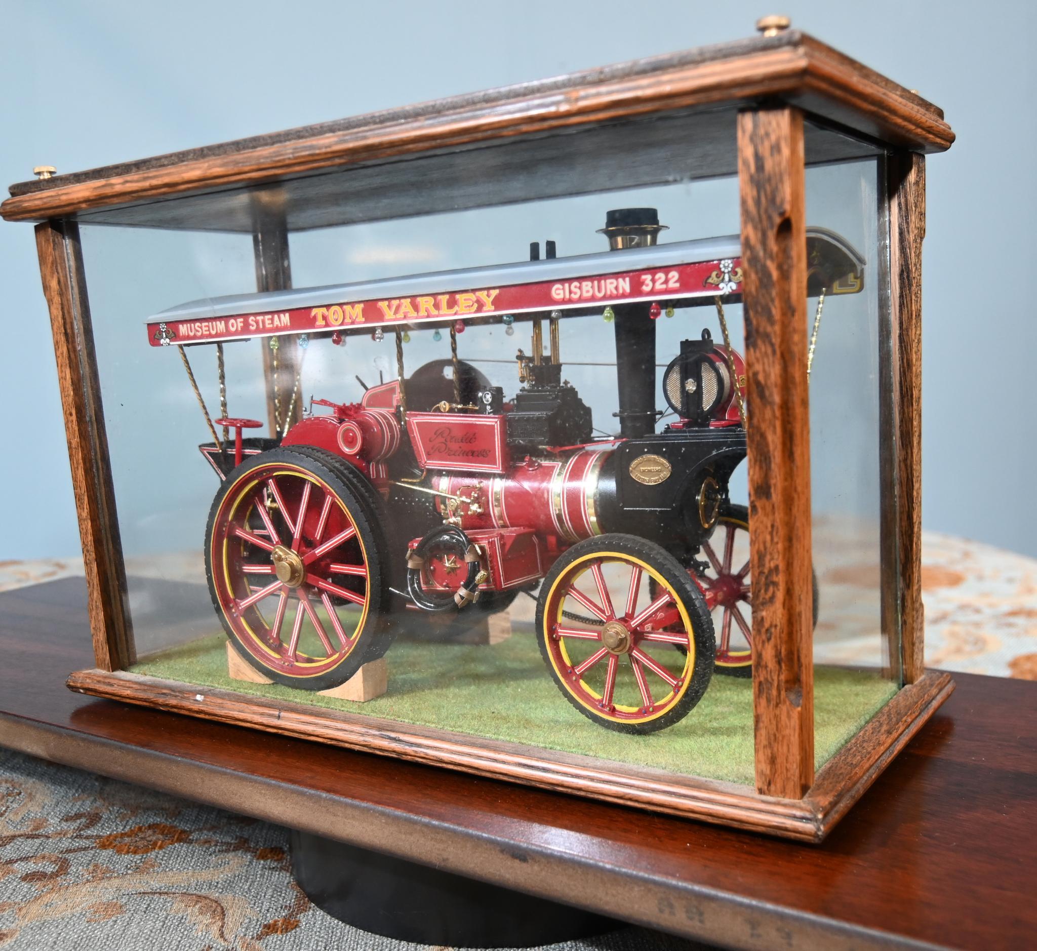 Metà XX secolo Motore a vapore in scala antica Showman Traction 1930 in vendita