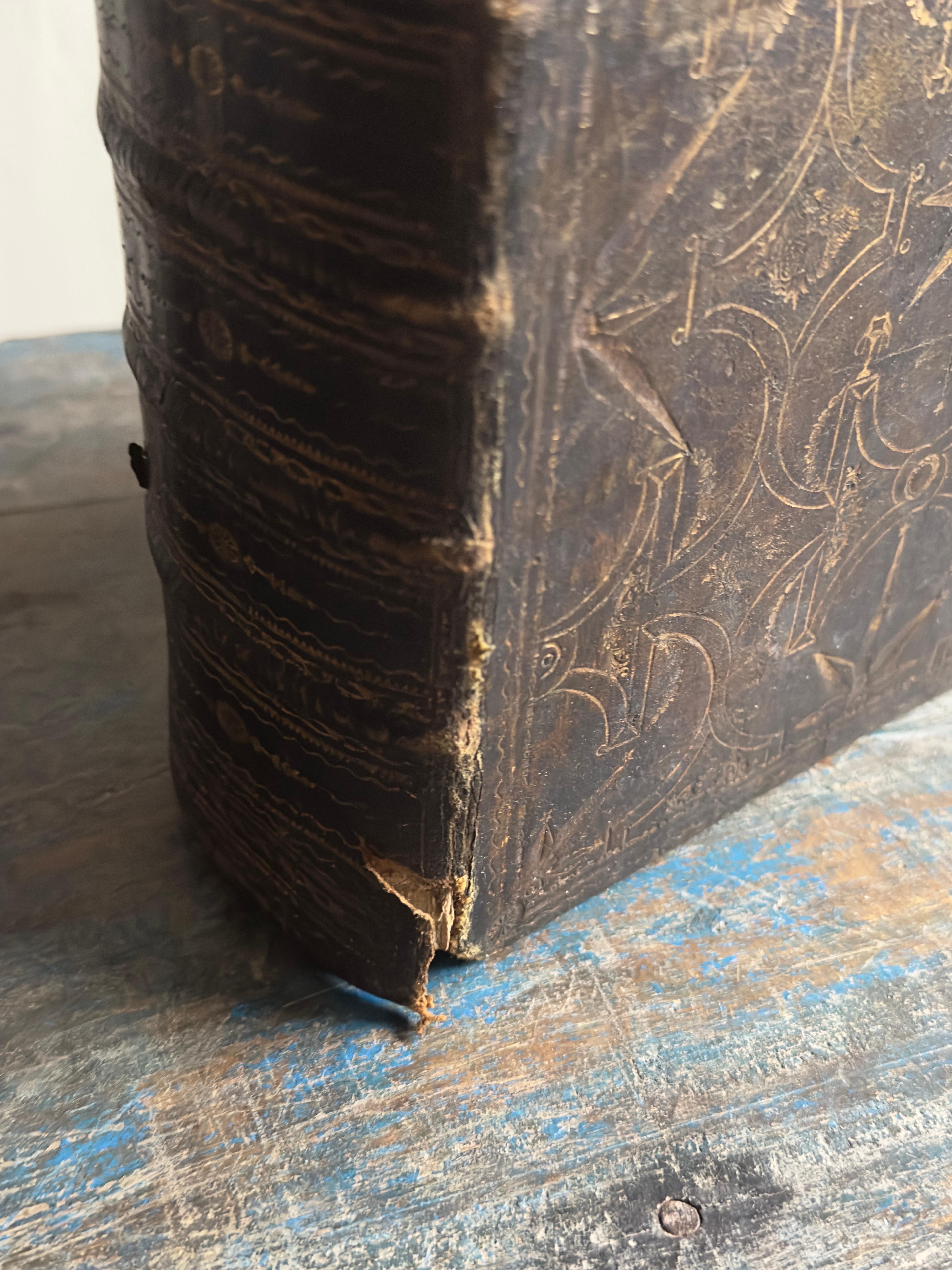 Bible scandinave ancienne, Norvège, 1810 Bon état - En vente à Hønefoss, 30