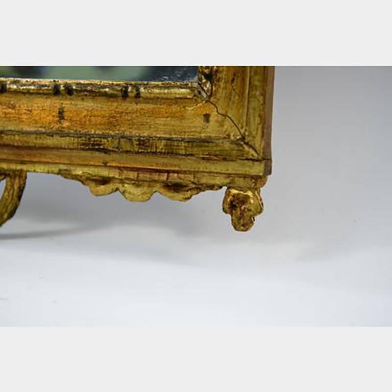 19th Century Gold Gilt Mirror 3