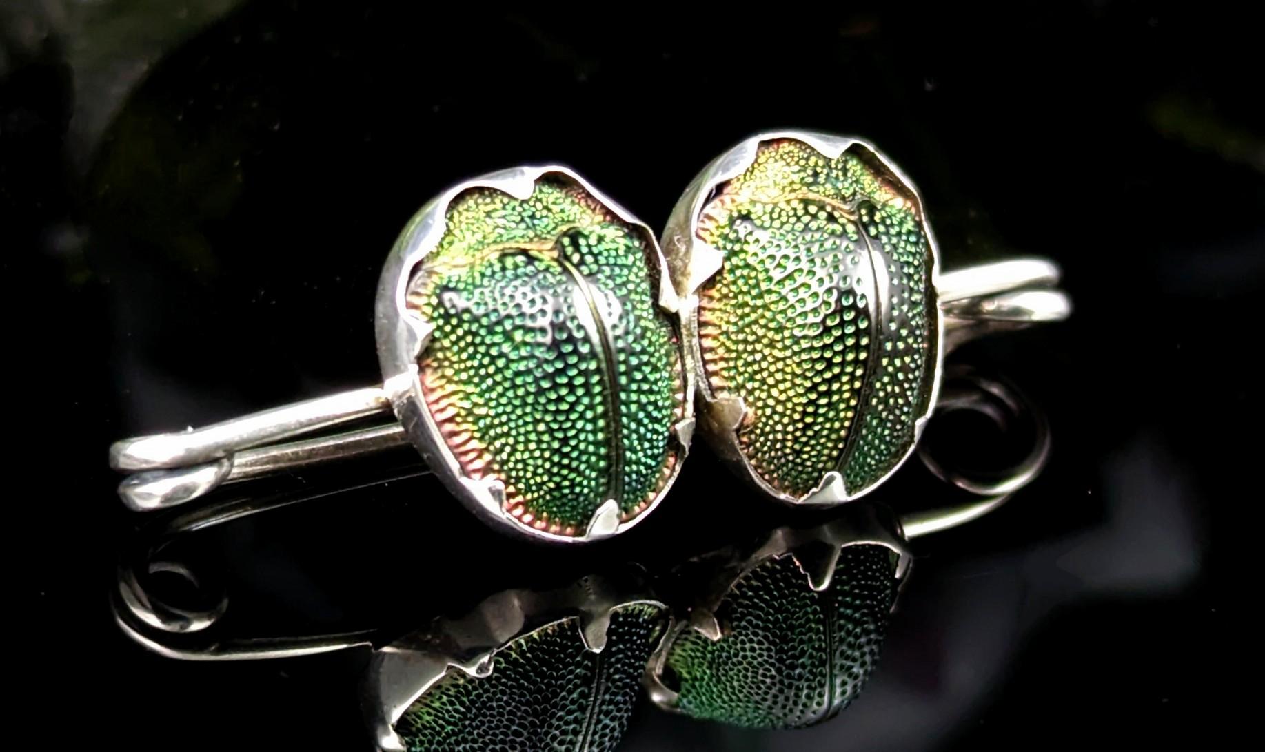 scarab beetle silver