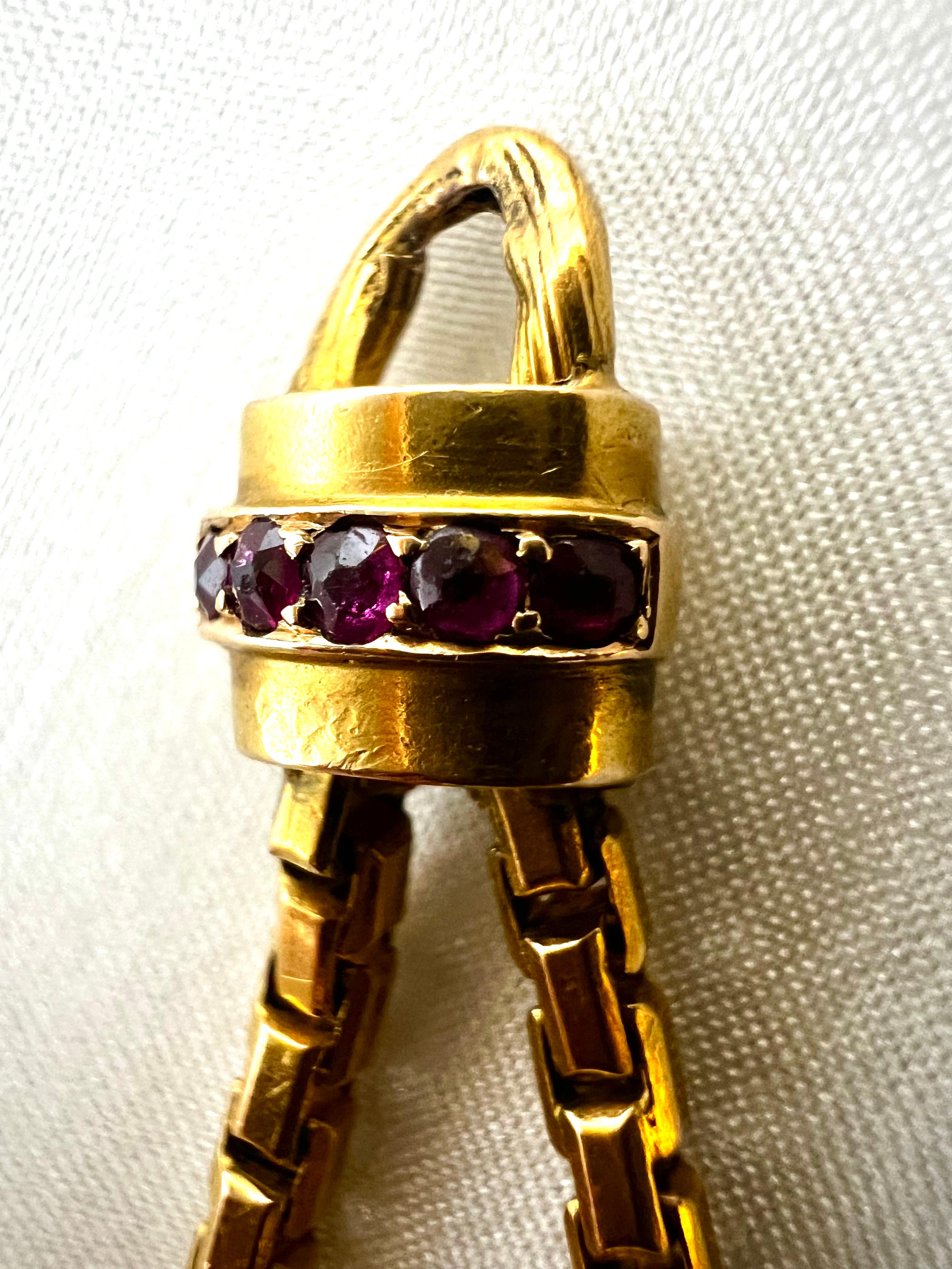 Antique Perfume Bottle Flacon de Sel 18k Gold Rose Cut Diamonds For Sale 6